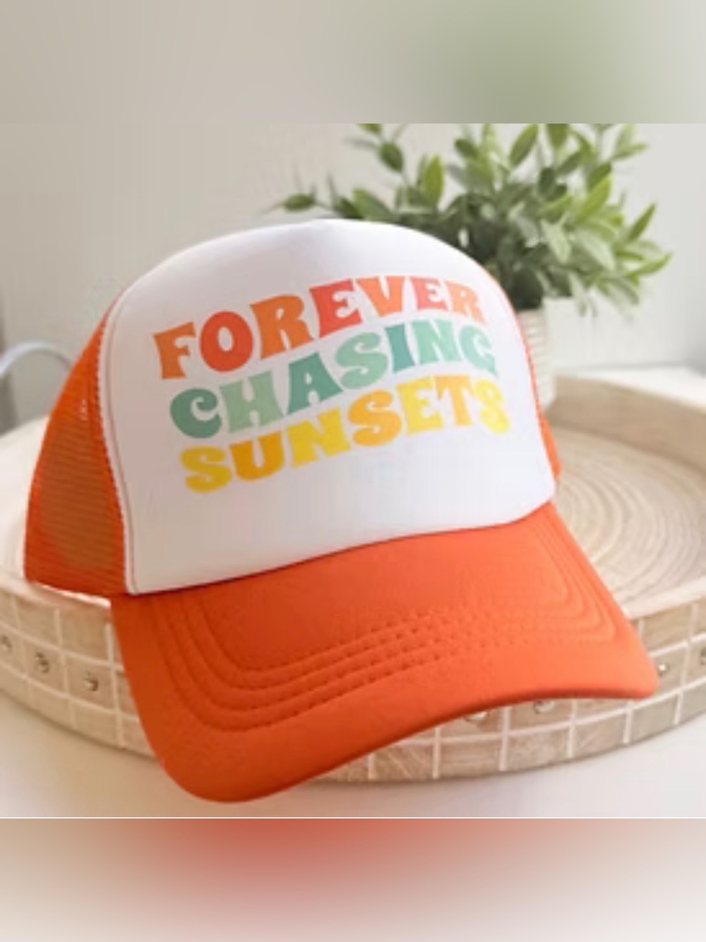 Forever Chasing Sunsets Trucker Hat